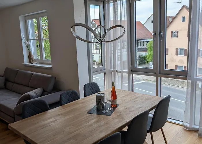 Schwarzer Adler - Storchennest Apartmán Ipsheim